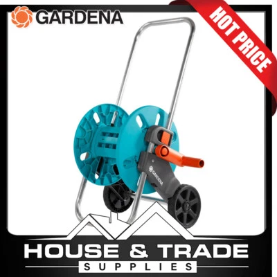 Gardena Hose Trolley Anti-Drip Frost Proof Holds Up 40m 18500