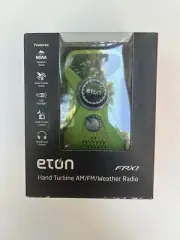 New ETON FRX1 Hand Turbine AM/FM Weather Radio LED Flashlight Hand Crank Power