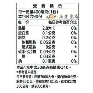 【合生藥局】sato 佐藤製藥 佐藤Q10膠囊 90粒 原廠公司貨