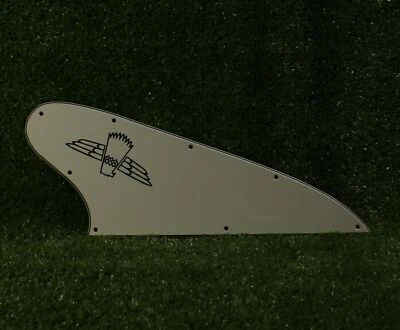Pickguard For Gibson Thunderbird w Accurate Screen Logo - White