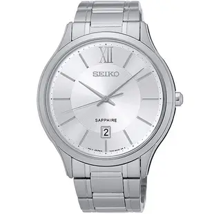 SEIKO SK037 7N42-0GG0S (SGEH51P1) 古典時尚腕錶/銀 42mm