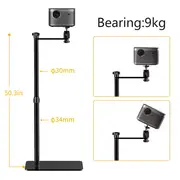 Adjustable Projector Support Stand Metal Holder Multi-angle 360° Rotating Projector Bracket for Film Video Projector B Type KR