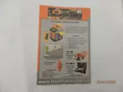 SPARES FOR AUTO 1 UNILEVEL/REDBACK/AND OTHER REBADGED MODELS