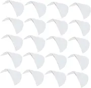 SHINEOFI 50pcs Shoulder Pads Women Shoulder Support Suit T-Shirt Pad Cotton for Clothing for Girls Lightweight and Breathable