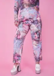 [Sugar Thrillz] Plus Once Upon A Dime Twill Mom Jeans