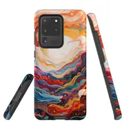 For Samsung Galaxy S20 Ultra Tough Protective Cover, Sunny Waves