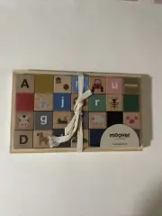 NEW Moover Toys - Danish Designs - Wooden Blocks Set - 28 pieces
