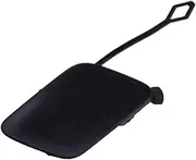 SSRAY Front Bumper Tow Hook Eye Cover Cap,Fit For A3, S3 Sedan 2014-2016 8V5807241AGRU Black PP Plastic bumper tow hook eye cover accessories