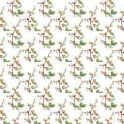 24x30" Bittersweet Floral Roll Gift Wrapping Paper, Pre-cut Sheets, Made in USA