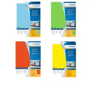 Herma Coloured Labels A4 100pc (45.7x21.2mm) - Red