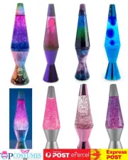 Diamond Glitter Motion 36cm Magma Lava Lamp Night Light Office Bedside Decor