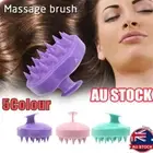Scalp Head Massage Shower Scrubber Massager Clean Scrub Hair Brush Comb VP