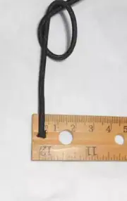 3mm BLACK stretch elastic cord lot Stringing, crafting 3 yard LOT