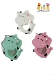 COW PINK Silicone Baby Teether