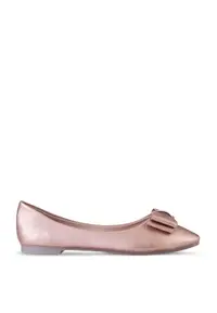 在飛比找ZALORA購物網優惠-Bow Ballerina Flats