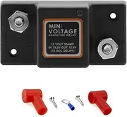 Daseeme 12 V 50AMP Voltage Sensitive Relay VSR Double Battery Automatic Recharging Relay Battery Isolator Automotive Intelligent Dual Battery Isolator