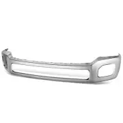 Fit 11-16 F250 F350 Super Duty Front Bumper Face Bar w/o Bumper End Caps Chrome