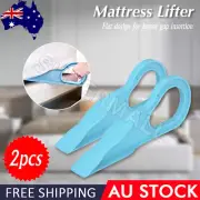 2x Ergonomic Mattress Wedge Elevator Bed Making Mattress Lifter Lifting Tool OZ