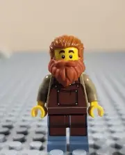 LEGO Medieval Blacksmith Minifigure 21325 Castle Black Falcon