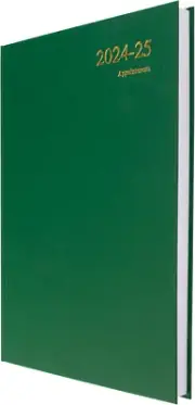 Financial Year - Essential - A4 Day-To-Page 2024-2025 Mid/Academic Diary Planner