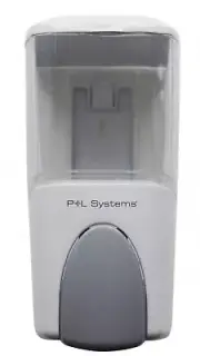 Manual Soap Dispenser White Wall Mount Dispenser Liquid Sope 800 ML Gel Soap