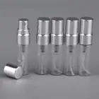 5x Mini Empty Perfume Aftershave Spray Bottles Mist Sprayer 3ml