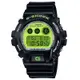 CASIO卡西歐 G-SHOCK 經典系列 運動電子錶 萊姆綠X黑 DW-6900RCS-1_50mm