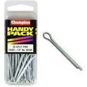 Champion Handy Pack Split Pins BH184, 7/64" X 1-1/4"
