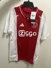 Men's Replica adidas Ajax Home Jersey 24/25 Red Soccer Football New Size Small