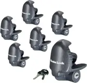 Master Lock - (6) Keyed Alike Universal Trailer Coupler Locks