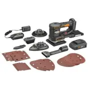 WORX® 20-Volt Cordless 5" Multi-Sander Kit - 20 Piece