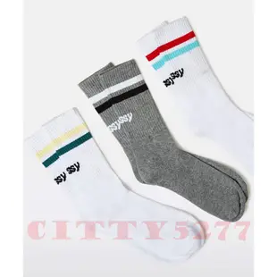 Stussy Socks 長襪 高筒襪 刺繡 男襪 毛巾底 條紋 經典 LOGO 短襪 中筒襪 低筒襪 國外限定