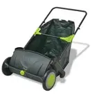 Lawn Sweeper 103 L Garden Tool Yard Cleanup Grass Collector Outdoor Equipm 42355