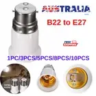B22 To E27 Light Socket Adapter Bayonet Lamp Base To Edison E27 Bulb Screw