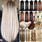 One Piece Real Thick Clip In Hair Extensions 3/4 Full Head As Human Long 17-30"