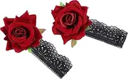 [OFFSCH] Chic Black Lace Arm Ring Elasticity Armlet Arm Band for Women Ideal for Daily and Special Occasions
