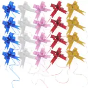 100 Pcs Gift Wrap Ribbon Knot Gift Ribbon Knot Plastic Bows Gifts