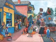 SunsOut Waiting at the Station 1000 Piece Jigsaw Puzzle By Susan Brabeau