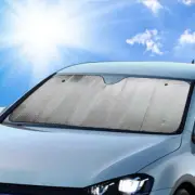 carXS Large Foldable Windshield Sun Shade Visor Front Window Car Accessories (for: BMW)