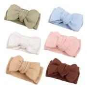 Hair Bands Elastic Knotted Headwear for Baby Girl Newborn Headbands Head Wraps