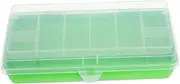 Sosoport Fishing Tackle Storage Box: Multifunctional Double-layer Lure Organizer - Plastic Bait Container For Freshwater And Saltwater Fishing