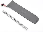 Keith Titanium Ti5633 Solid Square Handle Chopsticks