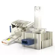 LED Headlight Bulb D1R D1S High Low Beam HID Conversion Kit 6000K White x2 J (for: Volkswagen)
