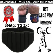 NEWNeoprene Lower Back Support Belt Pain Relif Gym Training Weight Lifting Waist