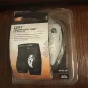 Shock Doctor Core XXL 2X Black Compression Shorts Men’s Bioflex Cup Rare