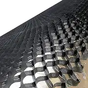 Ground Grid Stabilizer Gravel Driveway Grid Stabilizer Tall 2 Inch Easy to Install, Outside Parking Lots Steep Slope Support Mesh Load 1800lbs(4x5 m/13x16.5 ft)
