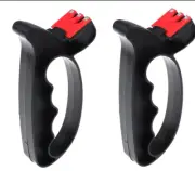 2 In 1 Professional Blade Knife Scissors Handheld Sharpener | Set of 2 | NEW