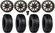 System 3 ST-3 15" Wheels Bronze 30" Intersect Tires Polaris RZR Turbo S / RS1