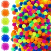 Mini Spiky Stress Balls Multicolor Squeeze Toys for Anxiety Relief Relaxation
