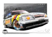 Bathurst Legends 1986 HOLDEN VK COMMODORE SS GRP A ALLAN GRICE / GRAEME BAIL A3